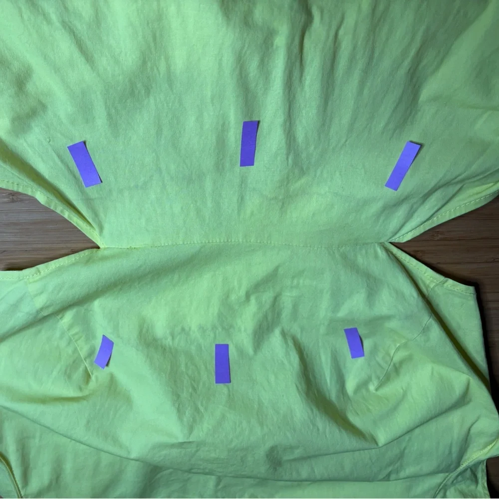 Marissa Webb- Yellow Cutout Midi Dress. Size 8 - Picture 10 of 10